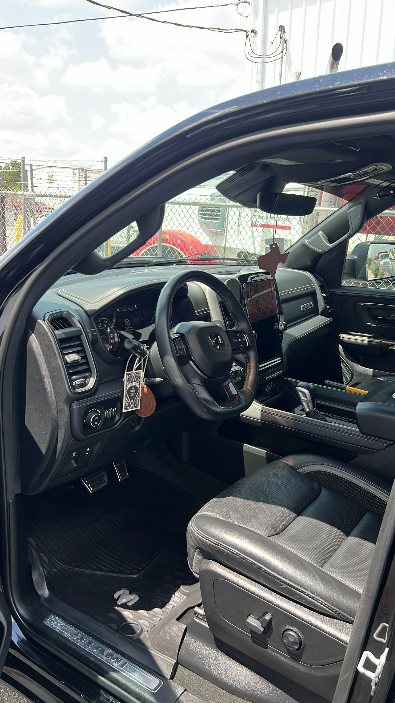 Ram TRX interior wide shot