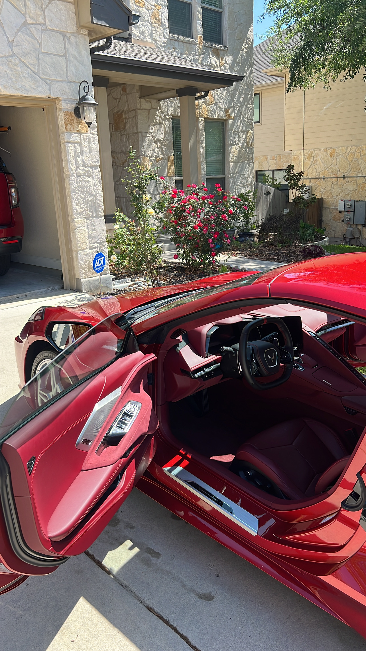 Corvette exterior rear angle after detail